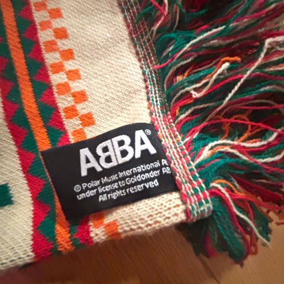 ABBA Multicolor Patterned Scarf - Picture 3 of 5